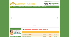 Desktop Screenshot of goldenlotuscruise.com